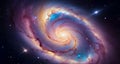 Stunning Galaxy - Elements of this Image Furnished by NASA Royalty Free Stock Photo