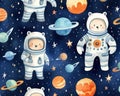 The Universe kids elephant fox cat and bunny space suit are stars.