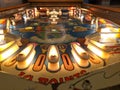 Universe pinball machine ball POV playfield