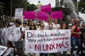 Universities are manifested by femicide of Mara Fernanda Castilla Miranda Royalty Free Stock Photo