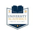 university academics design. Vector illustration decorative design Royalty Free Stock Photo