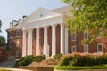 University building landscaping