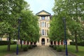 University campus at Cambridge Royalty Free Stock Photo