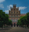 University of Chernivtsi in Ukraine - Residence of Bukovinian and Dalmatian Metropolitans, Unesco heritage. Royalty Free Stock Photo