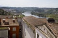 Cityscape view from the University of Coimbra Portugal Royalty Free Stock Photo