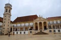 University of Coimbra, established in 1290, one of the oldest universities in the world. UNESCO World Heritage Royalty Free Stock Photo