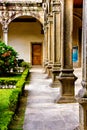 University courtyard