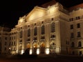 University of Debrecen at night