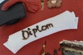 university degree certificate diplom or diploma