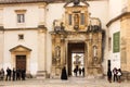 University entrance . Coimbra . Portugal
