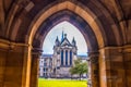 The University of Glasgow Cloisters Royalty Free Stock Photo