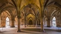 The University of Glasgow Cloisters Royalty Free Stock Photo