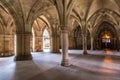 University of Glasgow Cloisters, Scotland Royalty Free Stock Photo