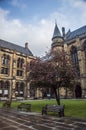 University of Glasgow inner courtyard Royalty Free Stock Photo