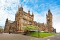 University of Glasgow Main Building - Scotland Royalty Free Stock Photo