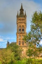 University of Glasgow Main Building - Scotland Royalty Free Stock Photo