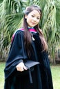 University graduate. Royalty Free Stock Photo