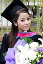 University graduate. Royalty Free Stock Photo