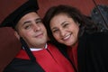 University graduate with his mother Royalty Free Stock Photo
