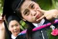 University graduates Royalty Free Stock Photo