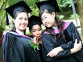 University graduates Royalty Free Stock Photo