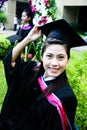 University graduates Royalty Free Stock Photo