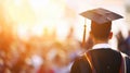 University graduation celebration, academic achievement and education day concept Royalty Free Stock Photo