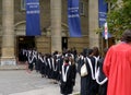 University Graduation Procession