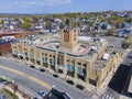 Porter Square aerial view, Cambridge, MA, USA