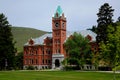 University Hall in Montana since 1898 Royalty Free Stock Photo