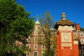 University Hall stands just inside the main gates of Brown University