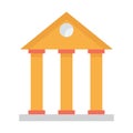University Isolated Vector icon which can easily modify or edit Royalty Free Stock Photo