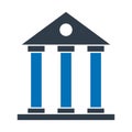 University Isolated Vector icon which can easily modify or edit Royalty Free Stock Photo