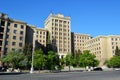 University of Kharkiv - building on the square Royalty Free Stock Photo