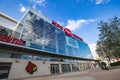 The University of Louisville`s KFC Yum! Center in downtown Louisville, KY