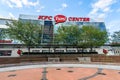 The University of Louisville`s KFC Yum! Center in downtown Louisville, KY