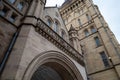 University of Manchester entrance and gothic tower