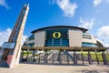 University of Oregon Autzen Stadium Royalty Free Stock Photo