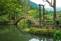 University Pond, Xitou Forest Recreational Area at nantou, taiwan