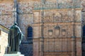 Statue of Fray Luis de LeÃÂ³n at the University of Salamanca, Spain Royalty Free Stock Photo