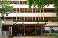 University of Santo Tomas Albertus Magnus building facade in Manila, Philippines