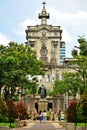 University of Santo Tomas main building facade in Manila, Philippines