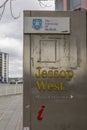 The University of Sheffield Jessop West Sign