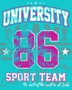 University sports team