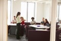 University Students Attending Lecture On Campus Royalty Free Stock Photo