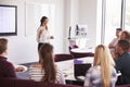 University Students Attending Lecture On Campus Royalty Free Stock Photo