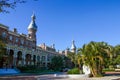 University of Tampa with moorish towers architecture Royalty Free Stock Photo