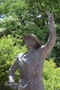 University of Texas Band Member Statue