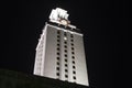 University of Texas Clock Tower At Night Royalty Free Stock Photo
