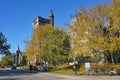 University of Toronto, with colorful fall foliage